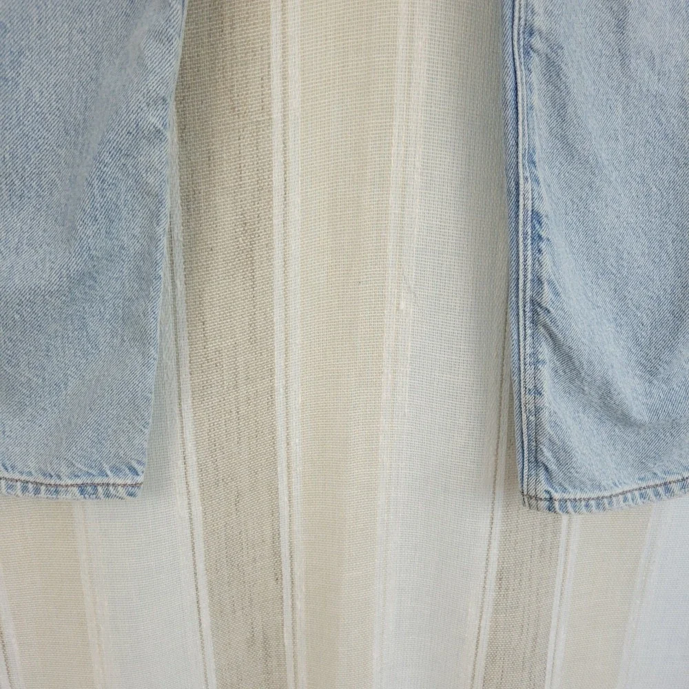 American‎ Eagle Strigid Real Good Mom Jeans Blue Size 18 Regular